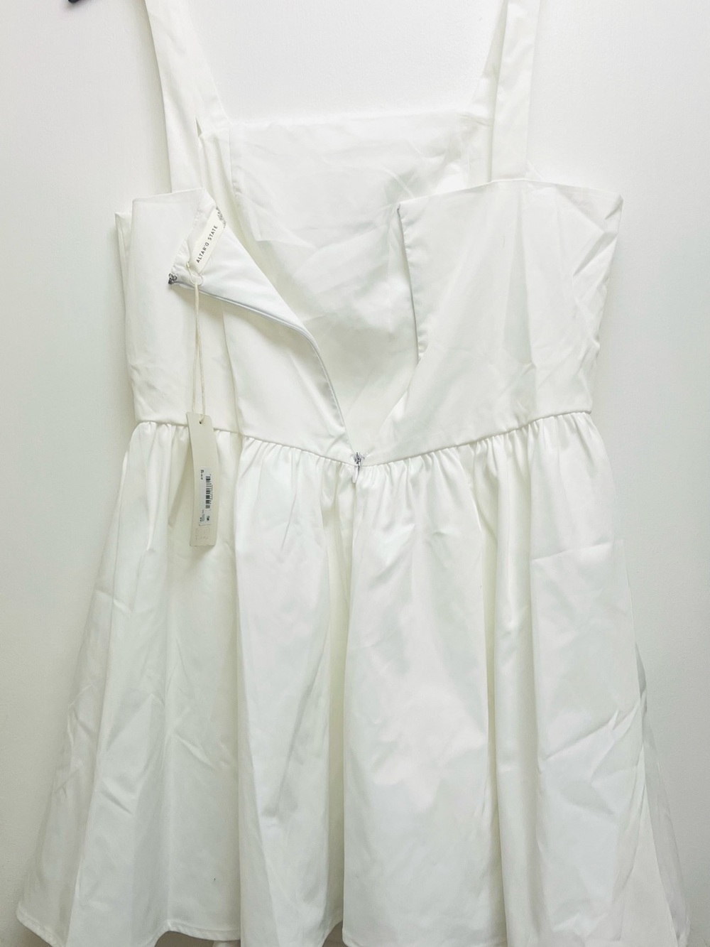 Altar'd State White Mini Dress with Square Neck - Picture 2 of 9